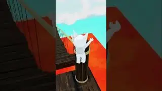 Roblox Bridge of DOOM! Will They Survive The Wobbly Challenge? #shorts