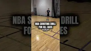 NBA Shooting Drill for ALL AGES🏀 #viral #basketball #nba #basketballdrills