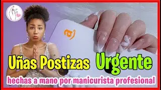 U&ntilde;as postizas hechas a mano por manicura profesional - REGALO 2023