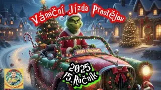 Vánoční Jízda Prostějov 2025 15.Ročník #christmas #auto #czech #prostejov