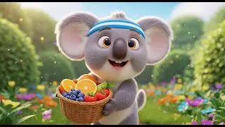 Learn 20 Favorite Sweet Fruits Names with Koala 🐨🍉🍒 | Preschool Learning Video | Fun Fruit