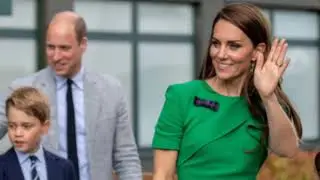 Royal Family Arrives at Buckingham Palace for VE Day Events