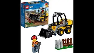 Lego City Construction Loader Set #60219 Speed Build