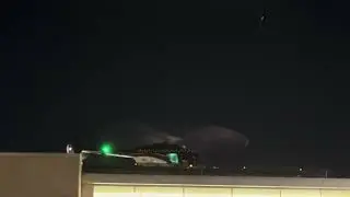 Air Evac Lifeteam Bell 407 Helicopter Takeoff from West Pavillion at Cox South Hospital 1-6-2026