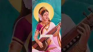 This is my most favourite painting #saraswati #saraswatipuja #art #lavanyasart