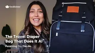 On-The-Go Baby Diaper Bag Backpack For Moms and Dads | Best Travel Backpack