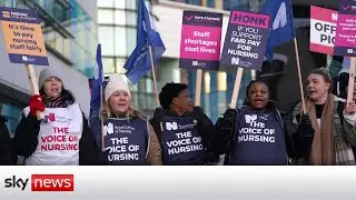 Nurses announce further strike dates in January