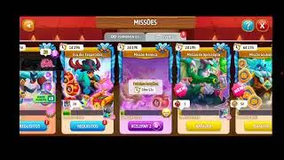 Jogando dragon city 