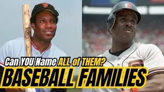 Can You Recognize All 40 MLB Families? ⚾ | Baseball Quiz & MLB Trivia