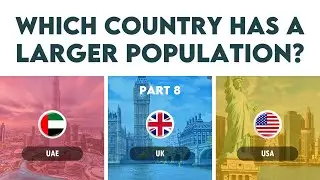 Which country has a larger population? (Part 8) - From Tanzania to Zimbabwe