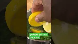 Diabetic tea parsley with lemon drink first thing in the morning !! #chefricardocooking
