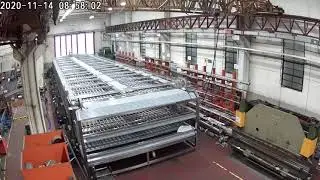 COOLING TUNNEL FOR SAUCES IN CANS IN DOUBLE DECK UP TO 1600 CPM TIMELAPS ASSEMBLY