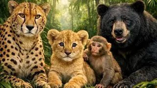 &ldquo;Wildest Animal Friendship Ever! 🐻🦁🐒🐆 You Won&rsquo;t Believe This!&rdquo;