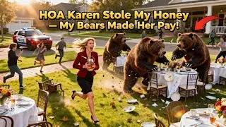 HOA Karen Stole My Honey  My Bears Made Her Pay Destroyed Her HOA Brunch and Taught Her  Wild Lesson