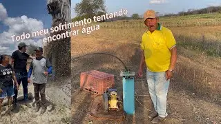 O sofrimento do nordestino para encontrar &aacute;gua em po&ccedil;os artesianos 
