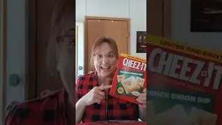 Обзор новых крекеров Cheez-Its со вкусом французского лукового соуса! #дегустация #крогерс #закуски
