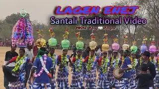 LAGEN ENEJ || Santali Most Popular Video || Traditional Video || @ଆବisajayvlogar #lagen #santali