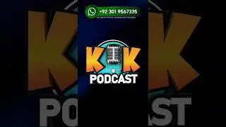 KK Podcast 3D Animated Logo #khangfx #3dlogo #animatedlogo #motiongraphics #podcast #logodesign