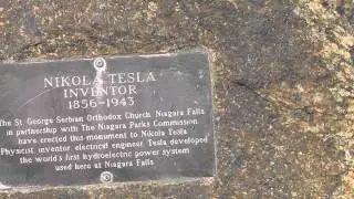 Nikola Tesla Monument at the Canadian Side Niagara Falls