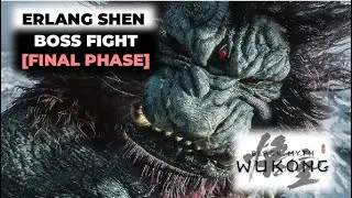 Black Myth Wukong - Erlang Shen Final Phase Boss Fight (True Ending)