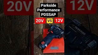 Am comparat impactul Parkside Performance PDSSAP de 20V cu cel de 12V! #tools