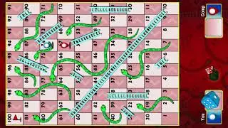 Ludo king snake and ladders😱 | Me vs computer | 2 player gameplay💯