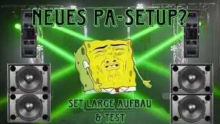 Welche Tops sollen es werden? | Set Large Aufbau + Test | dB Technologies VIO S118r + VIO x206