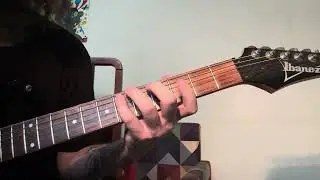 Digitação na guitarra de Donna Lee , Charlie Parker