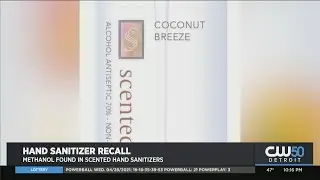 Recall Alert: Methanol Found In Scented Hand Sanitizers