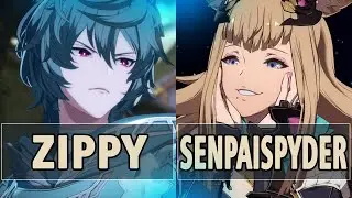 GBVSR:🔥Zippy (Sandalphon) Vs SenpaiSpyder (Metera)🔥| High Level Gameplay.