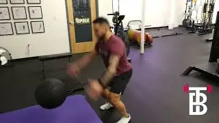 Overhead Slam Vertical Jump