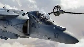 Истребитель, который не нуждается в аэродроме | AV-8B Harrier II