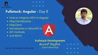 Angular: API Integration, HttpClientModule, HttpClient, Methods of API and MockAPI