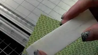 Quick Tip - Fuzzy Cardstock Edges