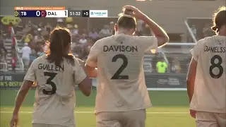 A header from Hannah Davidson gets Dallas Trinity FC's first goal in club history!