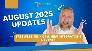 August 2025 Marketing Update | Sales Training, CRM Integrations, Free Websites & Upcoming Events
