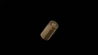 9mm shell slow motion