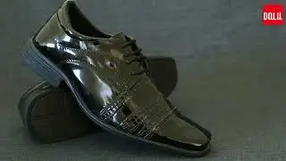 Sapato Masculino Verniz Social + Cinto + C