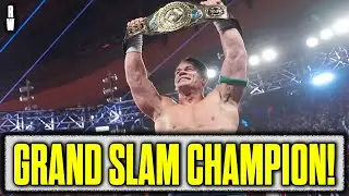 John Cena is a Grand Slam Champion! | Prediction for Cena&rsquo;s Final Appearance on Monday Night Raw