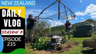 Gardening at home and fixing the spring [Life in New Zealand season 2#235]