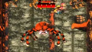Let's Play DKC3 [Blind] Part 6: Arich, the Rage Spider
