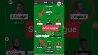 nature Isle t10 || TVH vs CRD || dream 11 team Prediction ||