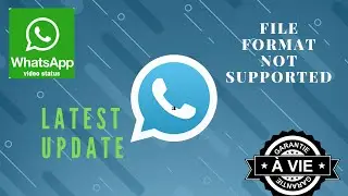 WhatsApp Status file format not Supported full fix 2019/2020 (100% working) Latest Update