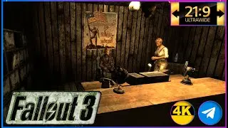 Fallout 3 - [#67] Республика Дэйва. UltraWide 21:9 4K