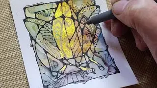 Random Doodle Tuesday (Leaves) - Days 21 and 22 of 100 Day Art Project