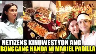 Mariel Padilla Nabash matapos mag-500 noche buena challenge pero bonggang ang Christmas handa nila!
