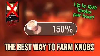 The Best Way to Farm Knobs Without 5X Bonus | Roblox DOORS The Great Outdoors Update