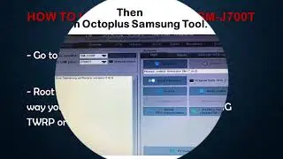 How to Unlock Samsung  J7 (sm-J700T) with Octopus Box