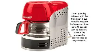 Coleman 10-Cup Portable Propane Coffeemaker