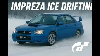 Ice Drifting In A Subaru WRX POV Run